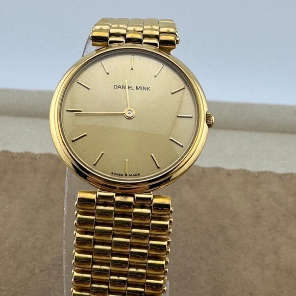Stunning vintage Daniel Mink Swiss-made luxury Dress watch, - Picture 2 of 11